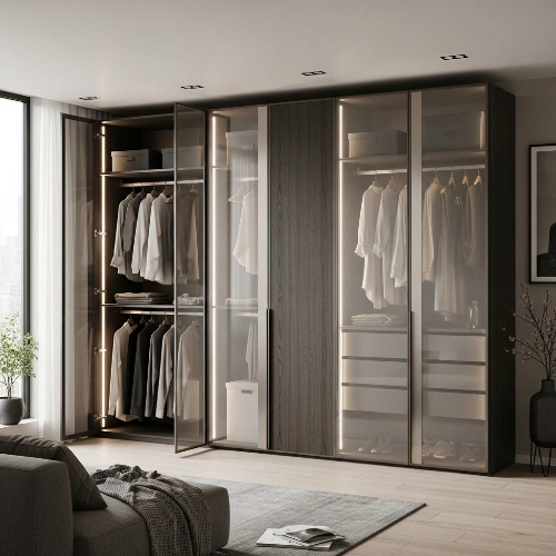 Compact Sliding Closet