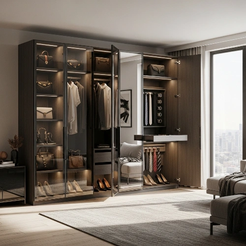Minimalist Studio Wardrobe