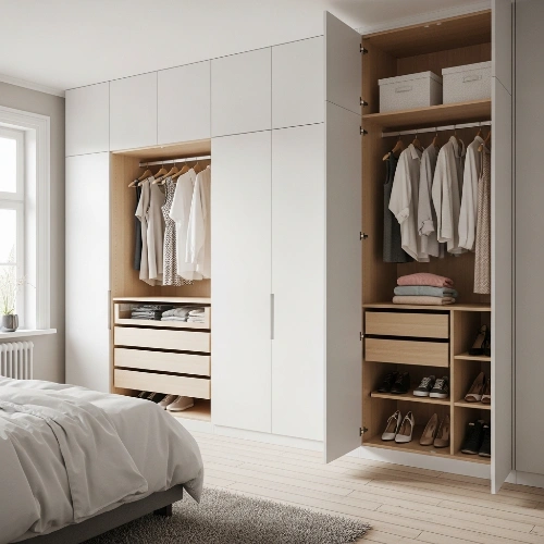 Wooden Hinged Closet